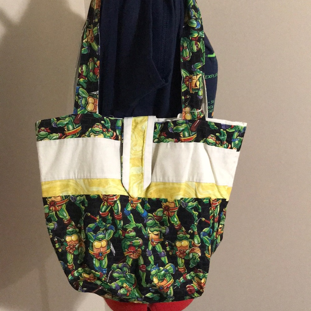 Vintage TMNT Character Bag
